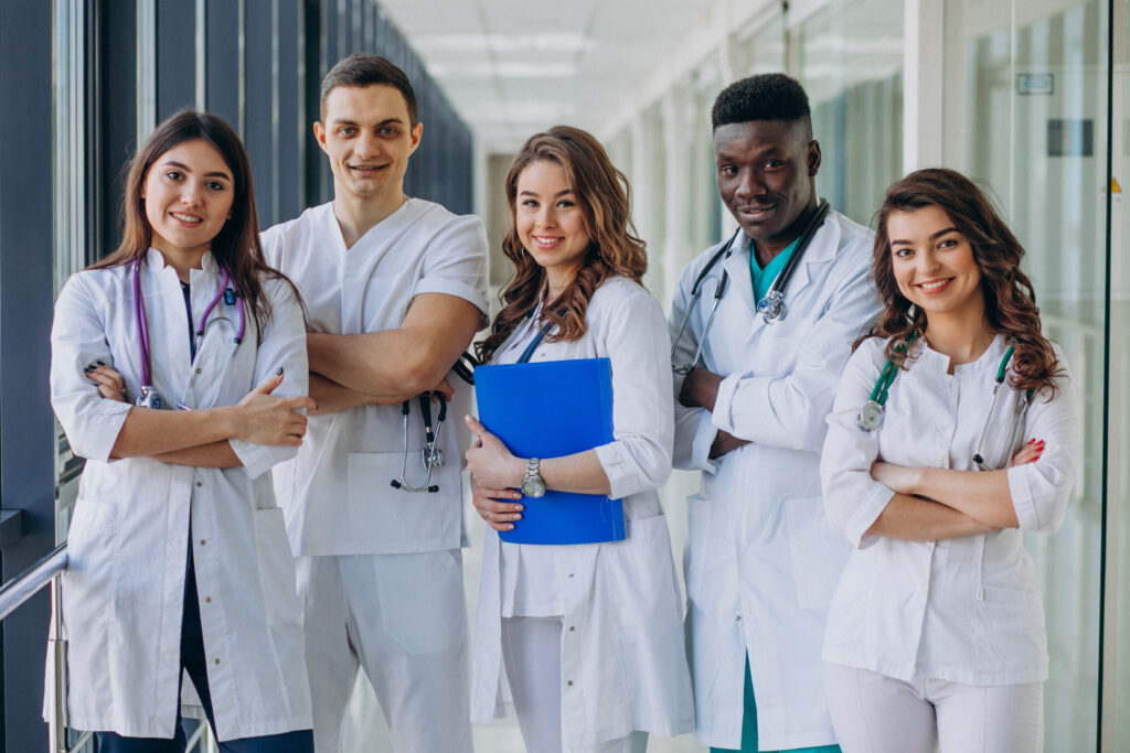 Successful group of doctors